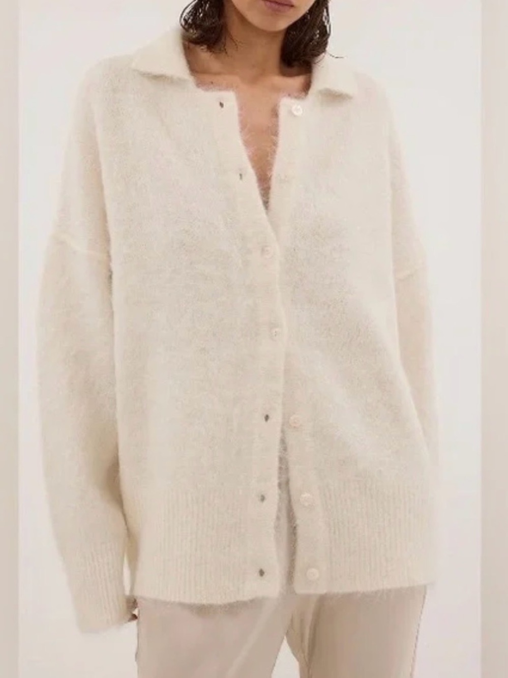 DISSH Salma angora sweater ivory - Picture 3 of 5
